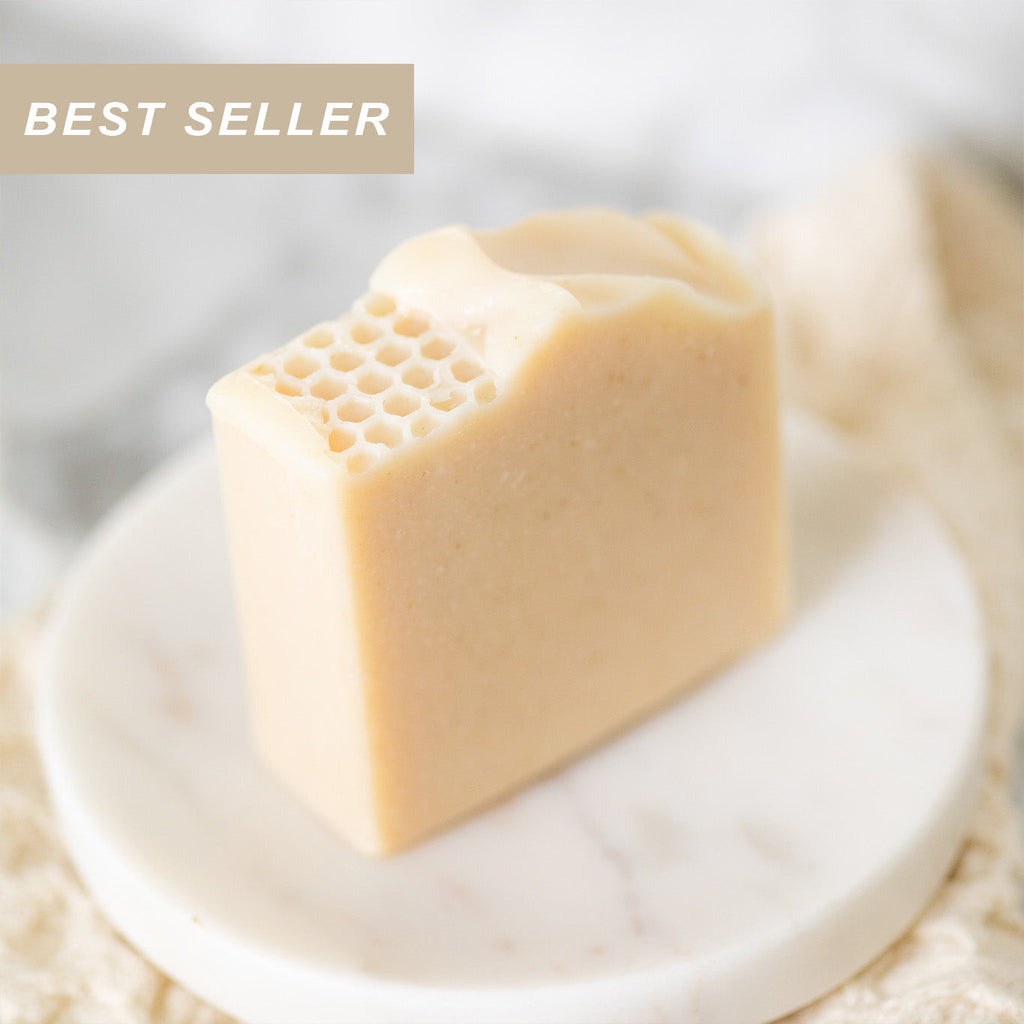 Handmade Milk, Honey, Tallow, and Goat Milk Bar Soap