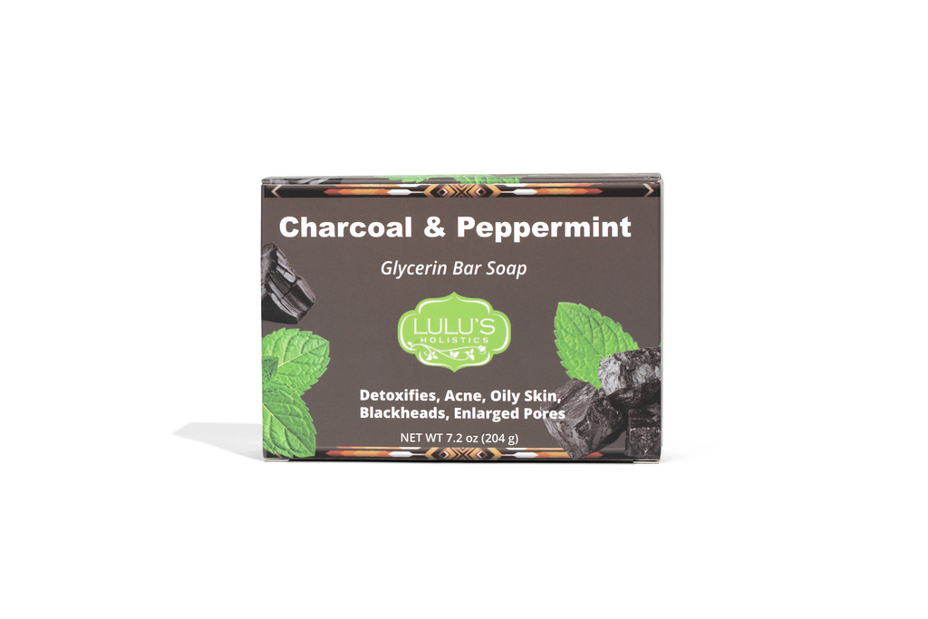 Charcoal & Peppermint Glycerin Bar Soap